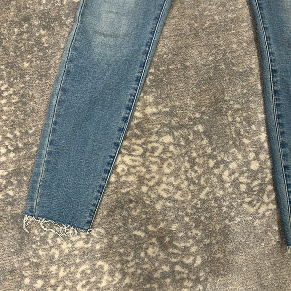 PISTOLA DISTRESSED HIGH WAIST SKINNY JEANS SIZE 27 - Picture 4 of 14